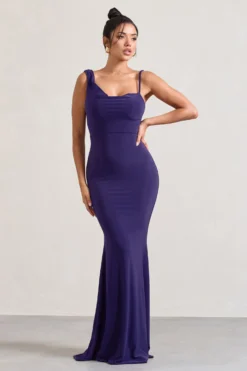 Phantasy | Purple Asymmetric Neckline Cowl Maxi Dress 9 Phantasy | Purple Asymmetric Neckline Cowl Maxi Dress -Stylixon Sales Store WB CL126730104 PhantasyPurpleAsymmetricNecklineCowlMaxiDress1 scaled