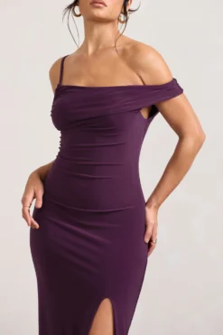 On Film | Burgundy Asymmetric Strappy Split Maxi Dress 9 On Film | Burgundy Asymmetric Strappy Split Maxi Dress -Stylixon Sales Store WB CL128889069 OnFilm BurgundyAsymmetricStrappySplitMaxiDress5 scaled